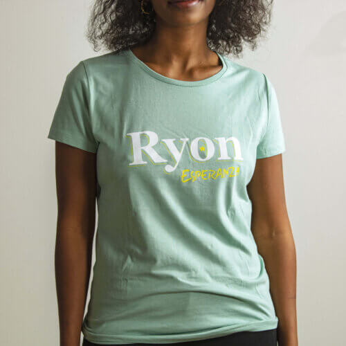 T-shirt Femme Vert Sage « Esperanza »