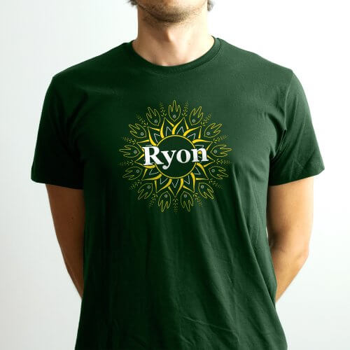 ryon boutique website produits t shirt homme vert ryon differences